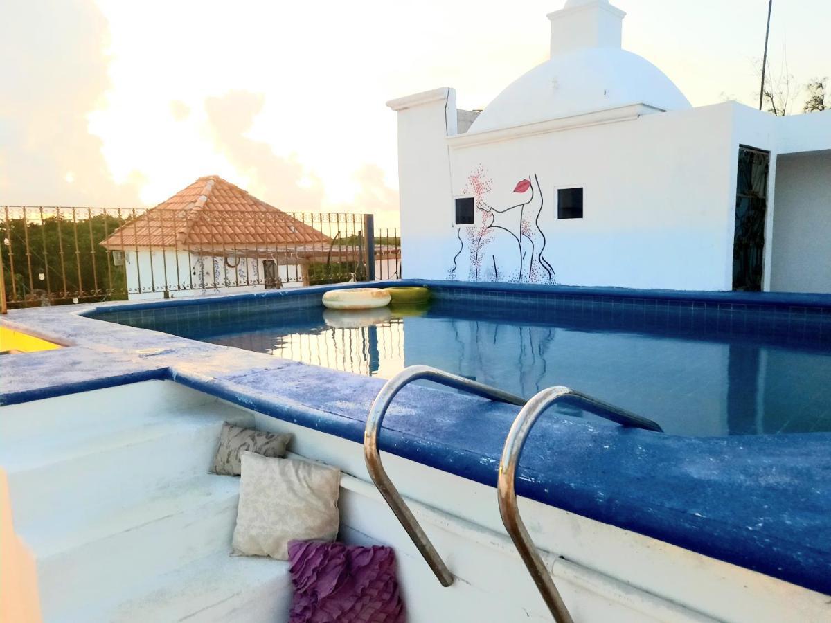 Ferienwohnung Casa Quintal - Cerca Del Mar Cancún Exterior foto